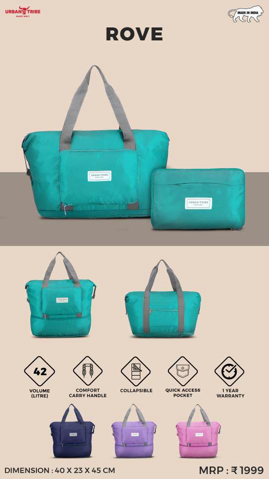 ROVE – Collapsible Weekender Tote